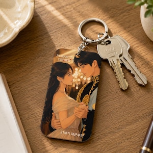 Porte-clés Perfect Crown Keyring fan de K-drama Cadeau fan de drama coréen, Accessoire romantique drama coréen Kdrama Merch Serie coréenne