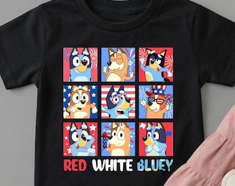 Patriotic Independence Day Shirts,4th of July Kids Celebration Shirts,Red White and Blue Youth Graphic Shirts,Summer Holiday Parade Shirts