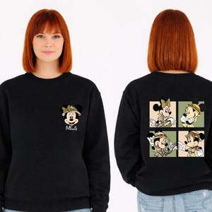 Disney Safari Hoodies,Animal Kingdom Sweatshirts,Safari Squad Hooded Sweater,Custom Disney Family Trip Hoodies,Disney World 2026 Sweatshirts image 5