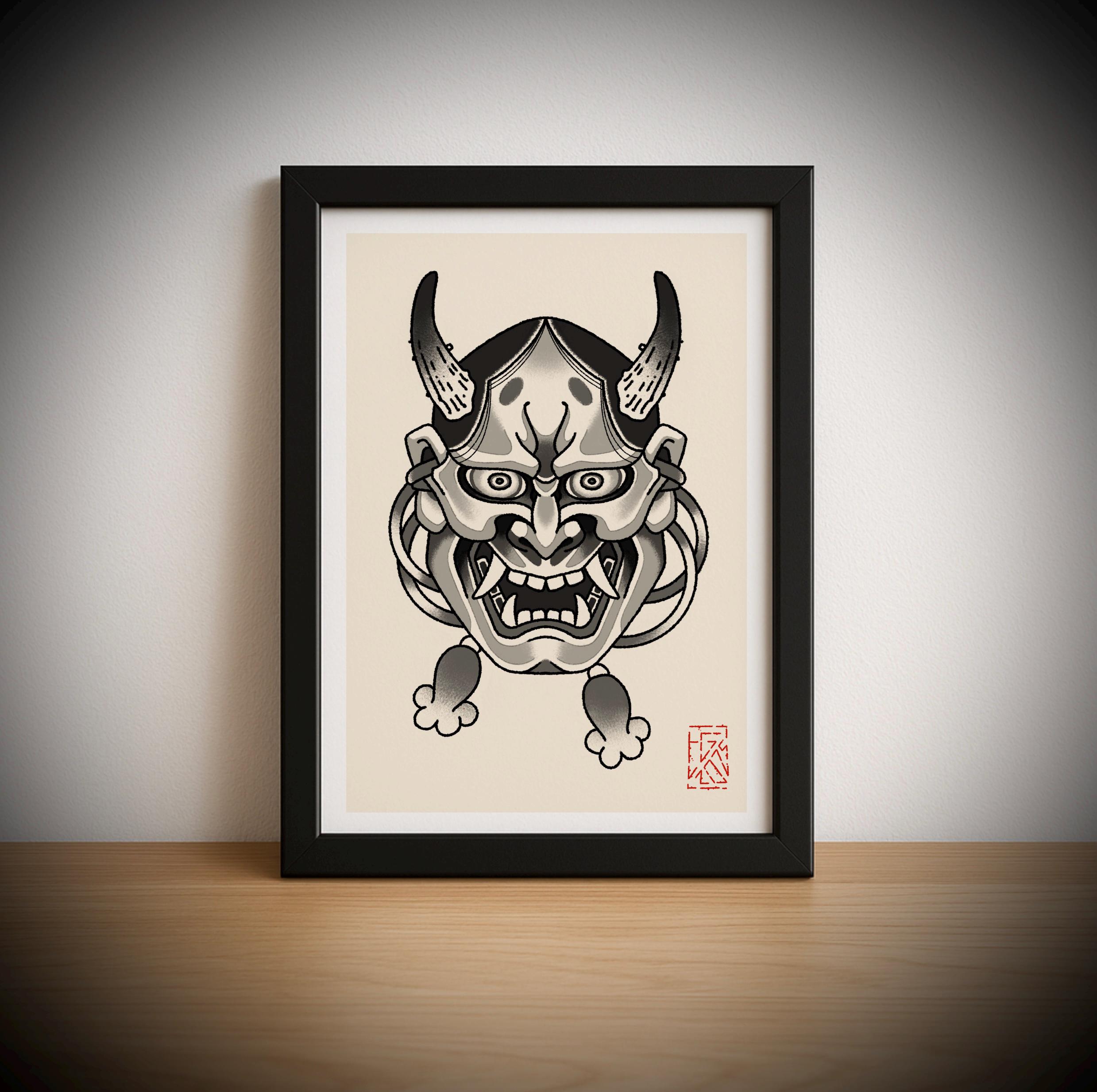 Darth-Maul-Gemälde von mir : r/StarWars, image size:2478x2469