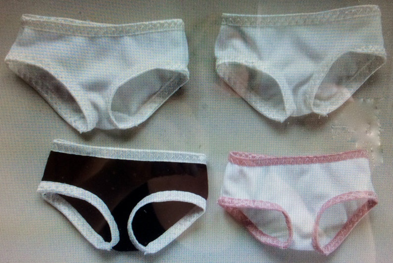 Jid/msd Girls Basic Underwear EASY Paper PATTERN for Bjd Etsy