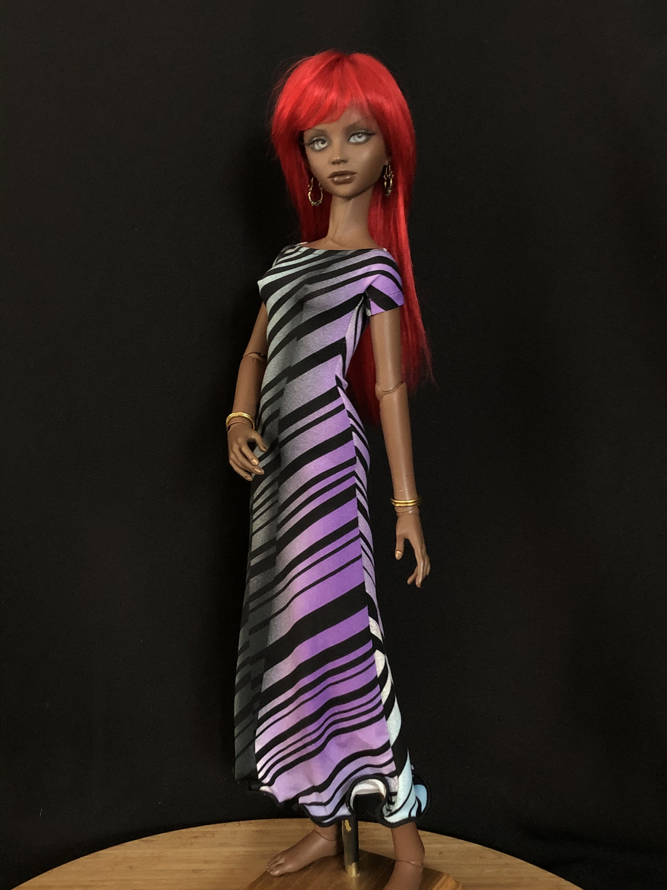 Purple Tiger Dress for SD13-YID BJD picture