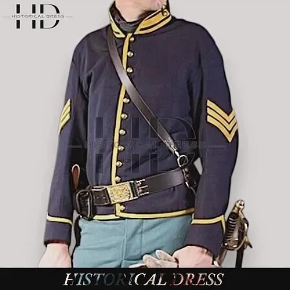 army dress blues cavalry Union Civil War Wool Coat Buy Black Pakistani Wedding Big Girls Summer Dresses Size:2T US numeric Sleeve Length