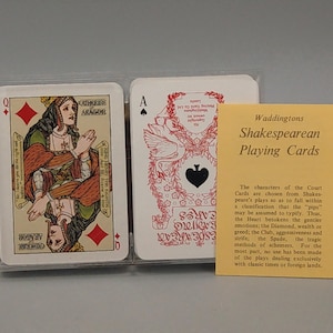 Vintage Waddingtons Playing Cards - Etsy