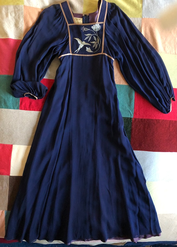 Beautiful vintage dress by Janice Wainwright, the… - image 2