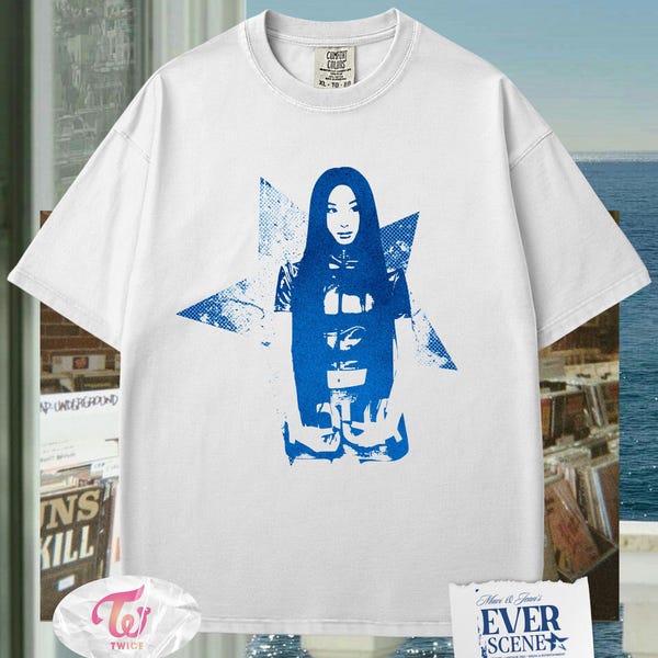 Chaeyoung Twice Shirt Comfort Colors, Vintage Style Aesthetic KPop Merch, This Is For World Tour Graphic T-Shirt Unisex, Gift for Once Fans