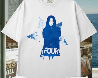 Jeongyeon Twice Shirt Comfort Colors, Vintage Style Aesthetic KPop Merch, This Is For World Tour Graphic T-Shirt Unisex, Gift for Once Fans