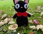 Mr. Black Cat Crochet Pattern PDF, Amigurumi Cat Toy Tutorial, Cute Kawaii Plush, DIY Crochet Stuffed Animal Pattern, Beginner Friendly PDF