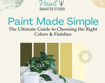Guide des couleurs de peinture d'intérieur DIY - Des couleurs de peinture et des finitions simplifiées (téléchargement PDF)