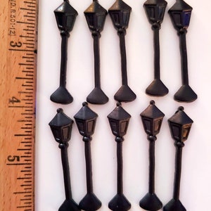 Flatback Black Lamp Post Embellishments -  Dress It Up Embellishments by Jesse James Dress It Up Button Co - embellishments, crafting