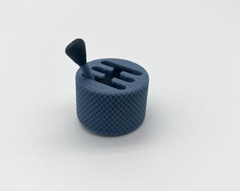 Mini Gear Shift Fidget Toy: 3D Printed Stress Relief Desk Gadget