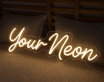 Custom LED Neon Name Sign | Bedroom, Home Decor, Personalized Light