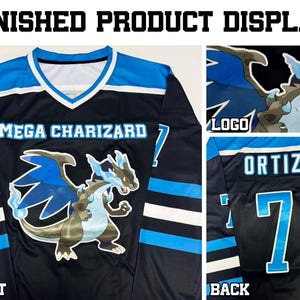Custom Ice Hockey Jersey for Men Women Youth, Sweatshirt Personalized Name Number, Hockey Shirts Sports Uniform for Hockey Fans Gift image 8