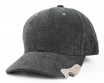 Gorra de béisbol elegante con logo metálico, estilo snapback, para hombre y mujer, perfecta para las aventuras de verano.