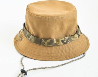 Sombrero Panamá VICTORY ligero para uso diario - Diseño Coyote Pixel, accesorio perfecto para el verano para hombres y mujeres.