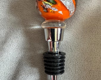 Perthshire Scottish Millefiori Glass Art Perfume Bottle With