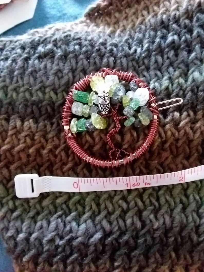 Tree of Life HairclipShawl Pin