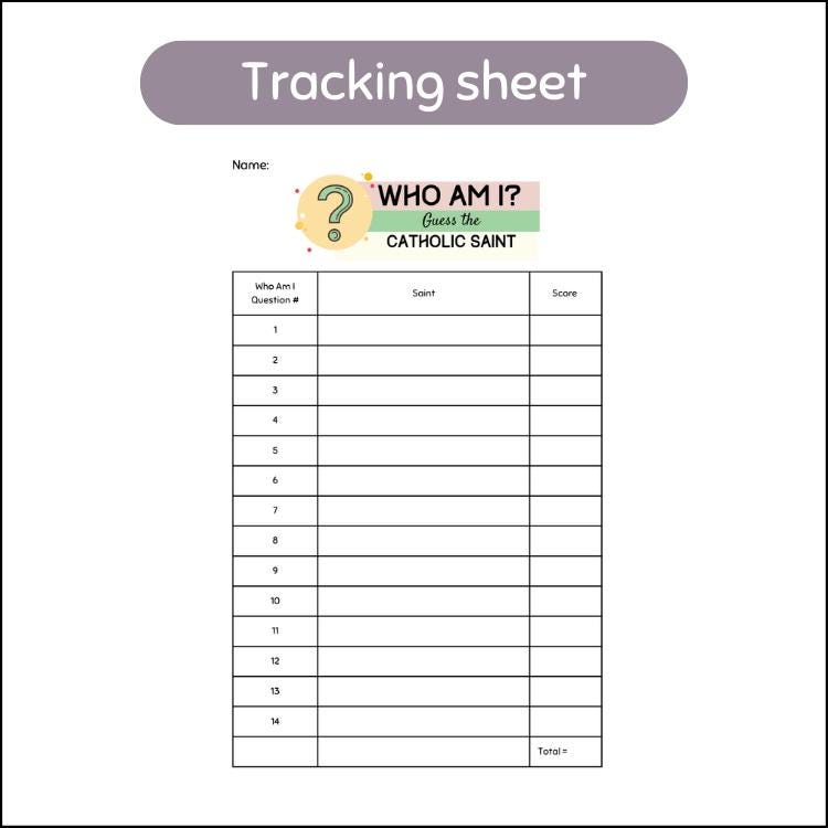 Catholic Saints Trivia Game | Middle School Religion & Confirmation ...