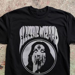 Electric Wizard T-Shirt | Occult Gothic Doom Metal Graphic Tee Stoner Rock