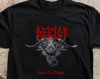 Deicide Sever The Tongue Band-tröja Death Metal Merch