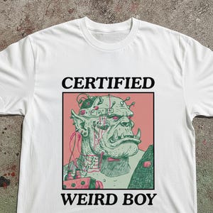 Zertifiziertes WeirdBoy Shirt, Orks, Goblins, Greenskin, Cyberpunk Ork, Green Skin, Boyz, Mad Max, Cyberpunk Dystopie