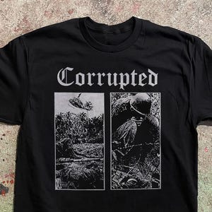 Corrupted Band Shirt - Etsy