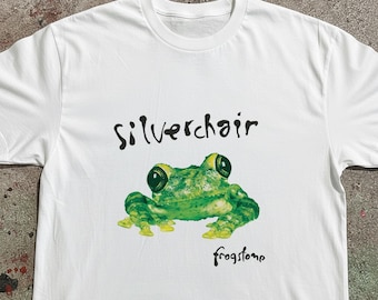 Camiseta Silverchair Frogstomp, camiseta de banda de rock alternativo grunge de los 90