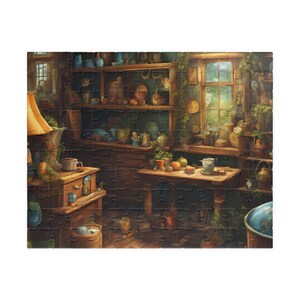 Cozy Home Puzzle - 110, 252, 520, 1014-Piece Options, Ideal for Family Nights, Gifts for Friends, Relaxing Activities, Jigsaw Fun