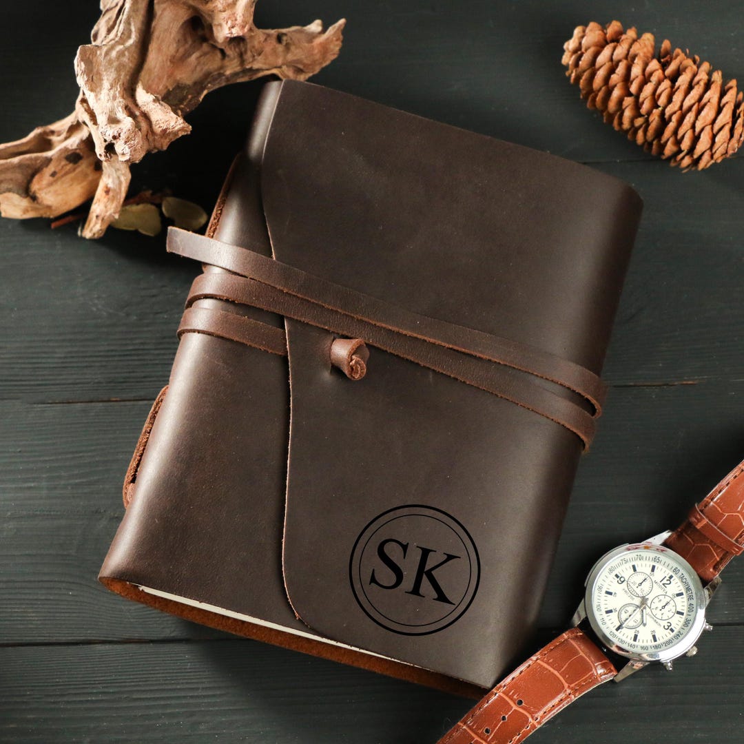 Custom Leather Journal Set,personalized Leather Notebook ,personalised