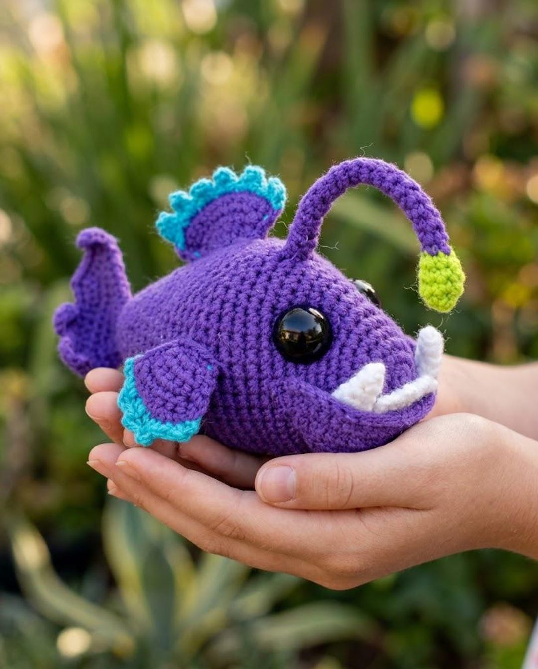 Amigurumi Anglerfish Crochet Pattern, Easy Toy (PDF Pattern) - Etsy