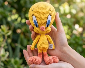 Pietyy Bird Amigurumi Häkelanleitung, Anfänger-Spielzeug (PDF)