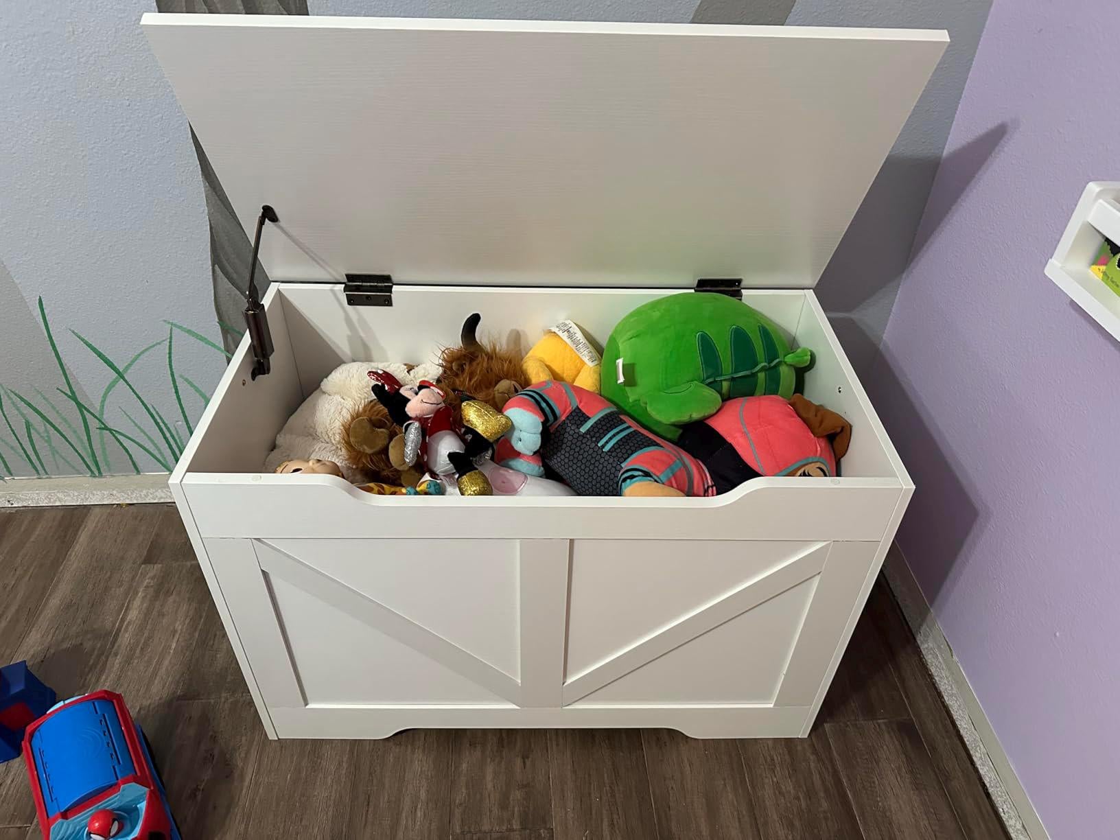 Storage Bench Slim Toy Box Toy Chest Storage Chest, Storage Bench