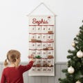 Personalized Advent Calendar for Kids | Hand Embroidered Christmas Wall Hanging product logo
