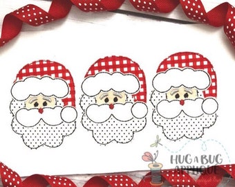 Buy Santa Claus Trio Christmas Bean Stitch Applique Design 5x7 Online in India - Etsy Buy Santa Claus Trio Christmas Bean Stitch Applique Design 5x7 Online in India - Etsy