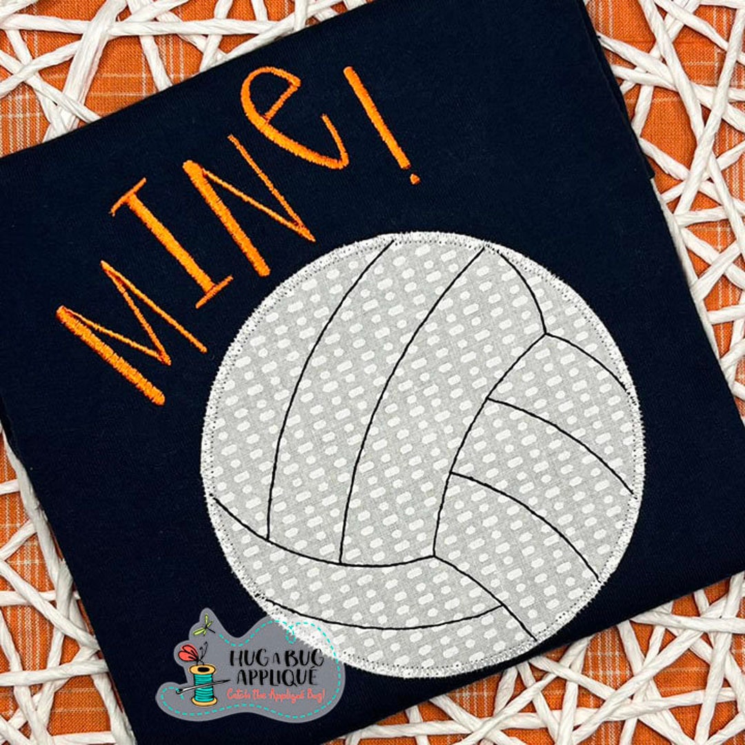 Lot De 3 Patchs Brodés Volleyball - Appliques à Repasser Pour Vêtements, Sacs Ou Casquettes, Idéal Pour Les équipes