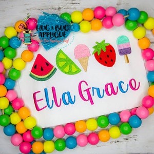 Sommarminis Broderidesigner med fyllda stygn, set med 10 mönster