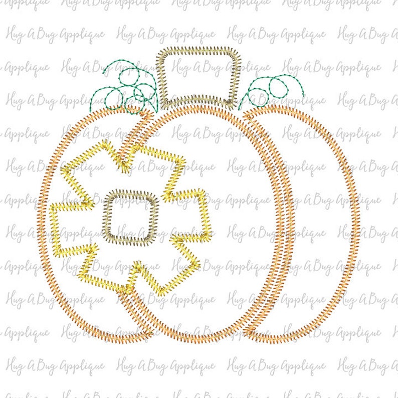 Zig zag pumpkin