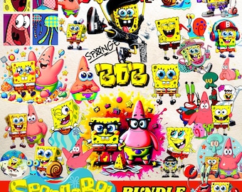 Cartoon PNG SVG Bundle: Retro 90s Clipart, T-Shirt Designs (Digital Download