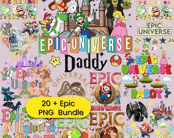 Epic Universe Family Trip PNG: Orlando Park 2025 Shirt Design (Digital Download)