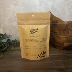 Chamomile Lavender Tea: Midnight Blend - Calming Floral Herbal Tea