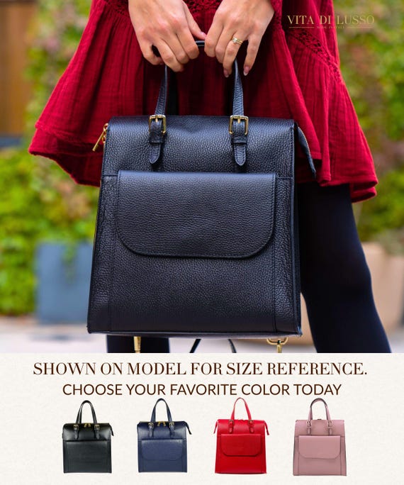 backpack purse italian leather florence Amalfi Dark Brown Leather Italiano Whether navigating the urban jungle or heading to the office Padua Italian Leather Mens Backpack,