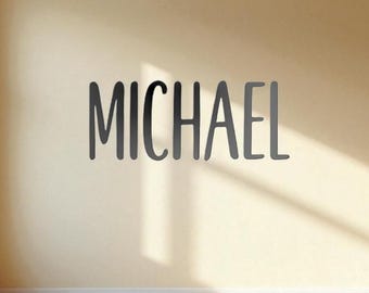 Letrero de acrílico personalizado con nombre/decoración de pared para guardería, letras personalizadas