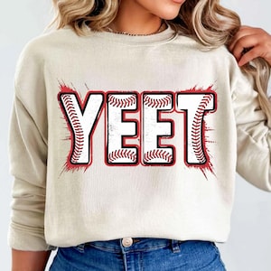 Yeet PNG | Yeet of Style Baseball PNG | Funny Baseball SVG | Sports Meme Sublimation | Baseball Shirt Design | Trendy Yeet Clipart