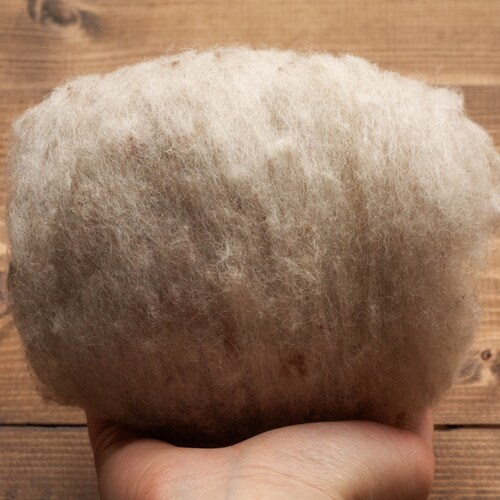 1 Lb. Core Wool Batting for Needle Felting Undyed Natural Etsy