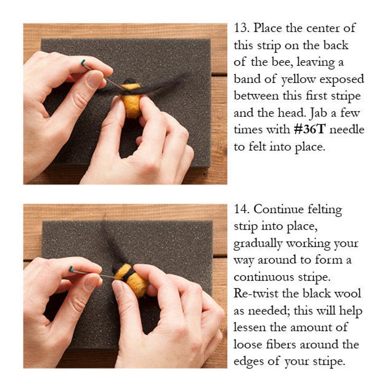 Needle Felting Pdf Tutorial Beginner Digital Download Etsy