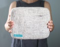 100% Natural Wool Needle Felting Mat, Pure Wool, Pad, Eco-Friendly Felting Block, Large