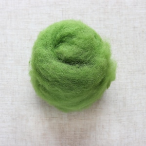 May include: A ball of green wool yarn, ideal for knitting or crocheting.