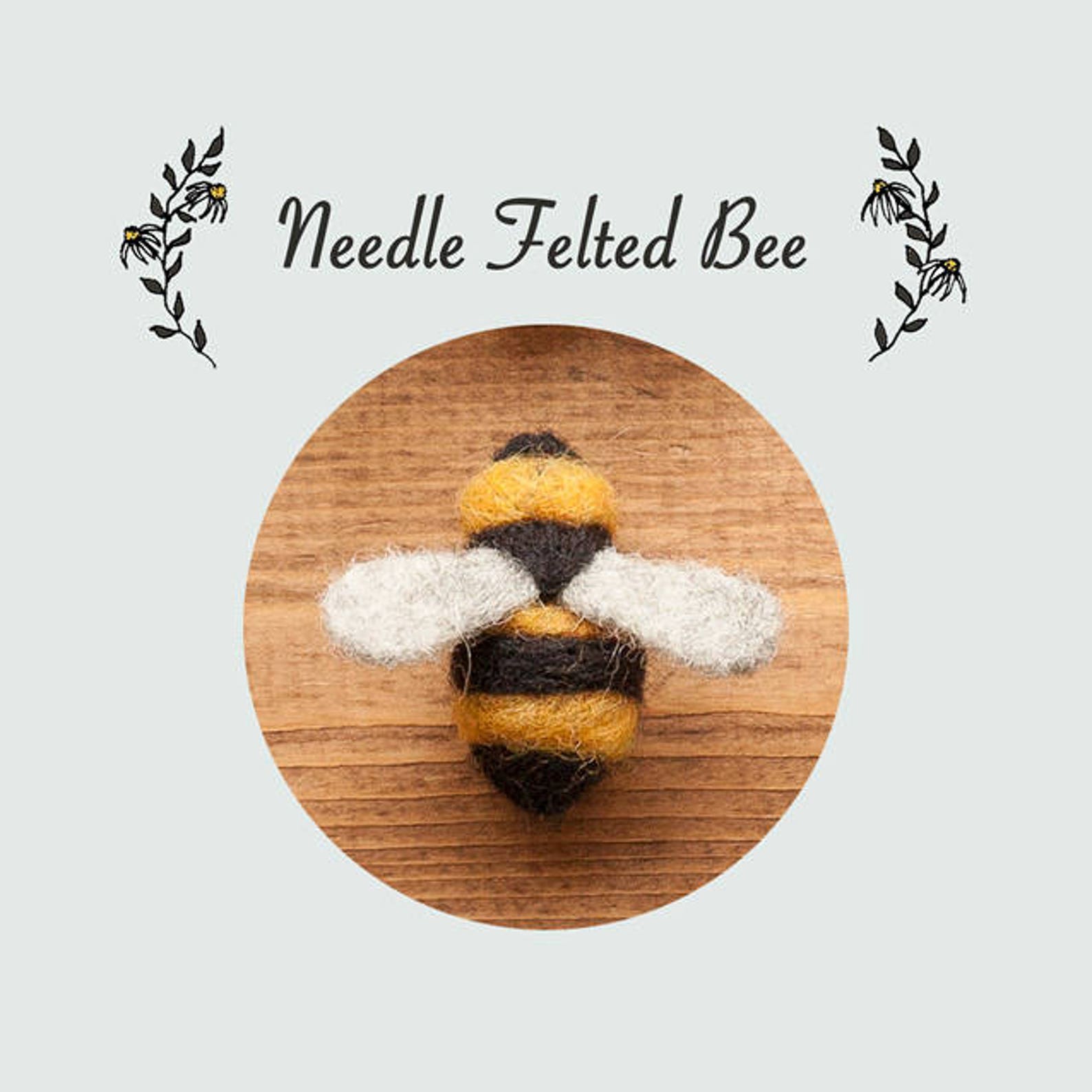 Needle Felting PDF Tutorial Beginner Digital Download Etsy