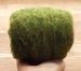 Needle Felting Wool Batting, Moss Green, Wet Felting, Wool Batts, Fleece, Weaving, Spinning, Dyed Wool, Fairy Garden, Fiber Art Supplies 