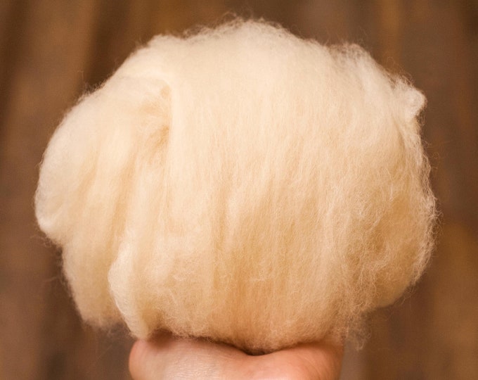 Skin Color Wool Merino Wool Batting in Acacia, Needle Felting, Dry Felting, Wet Felting ...